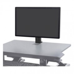 Ergotron 97-936-085 WorkFit Single HD Monitor Kit Black