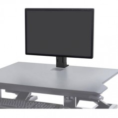 Ergotron 97-935-085 WorkFit Single LD Monitor Kit Black