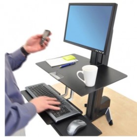 Ergotron 97-581-019 Worksurface for WorkFit-S Black