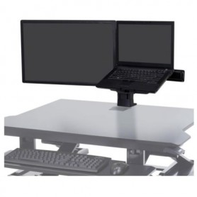 Ergotron 97-933-085 WorkFit LCD & Laptop Kit Black