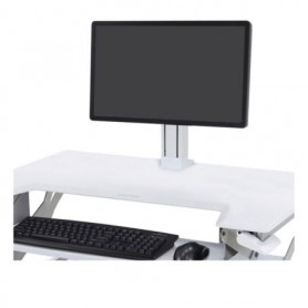 Ergotron 97-935-062 WorkFit Single LD Monitor Kit White