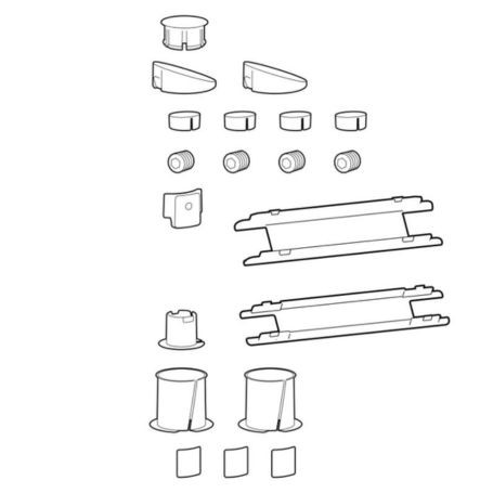 Ergotron 98-743-629 LX Pro Spare Parts Kit for Desk Arms White