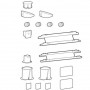Ergotron 98-744-633 LX Pro Spare Parts Kit for Wall Arms Dark Grey