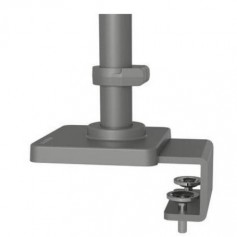 Ergotron 98-820-293 LX Pro Standard Base with Low-Profile C-Clamp and Tall Pole Dark Grey