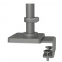 Ergotron 98-820-293 LX Pro Standard Base with Low-Profile C-Clamp and Tall Pole Dark Grey