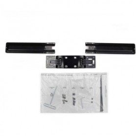 Ergotron 98-101-009 Dual Monitor Double-Hinged Bow Black