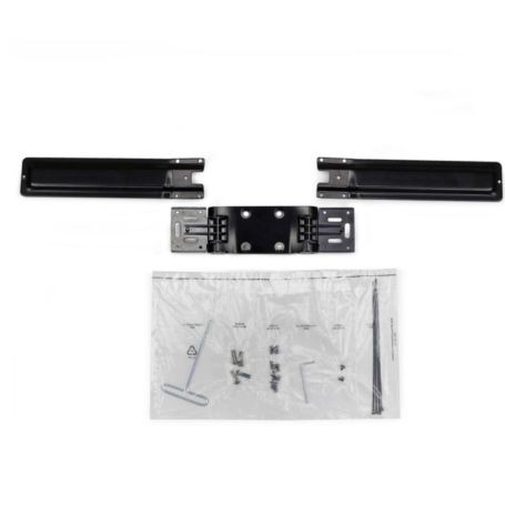 Ergotron 98-101-009 Dual Monitor Double-Hinged Bow Black