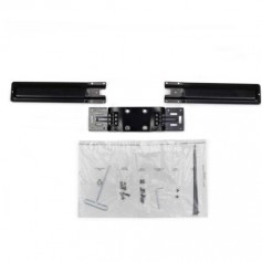 Ergotron 98-101-009 Dual Monitor Double-Hinged Bow Black
