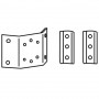 Ergotron 60-587-207 Interface Bracket Kit Aluminum for Carts