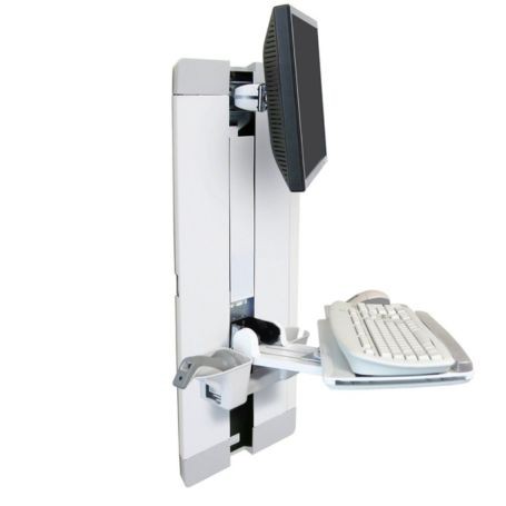 Ergotron 60-609-216 StyleView Vertical Lift Workstation White