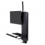 Ergotron 61-081-085 StyleView Sit Stand Vertical Lift High Traffic Area Black