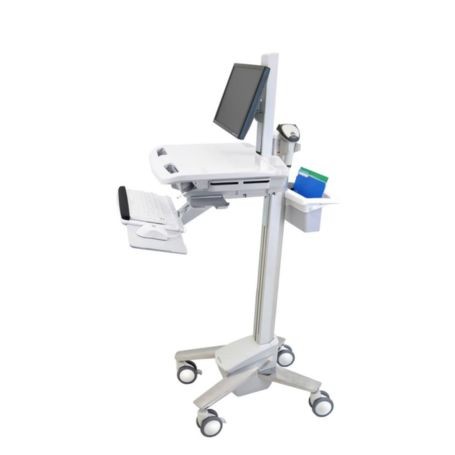 Ergotron SV41-6300-0 StyleView LCD Pivot Medical Cart White