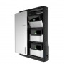 Ergotron DM12-1006-1 Zip12 Charging Wall Cabinet for 12 Devices