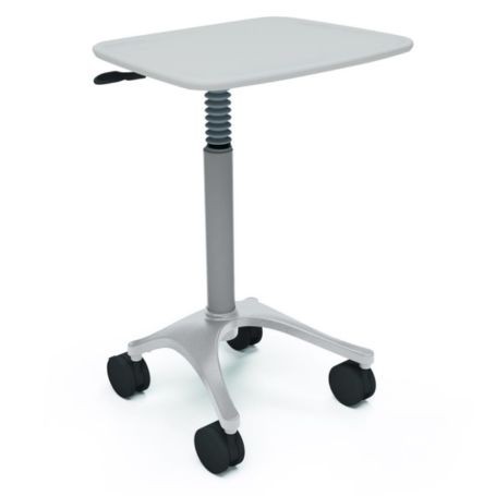 Ergotron ZAL22CG/CG4 Zido 22 Adjustable Height Mobile Cart Cool Grey