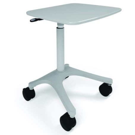 Ergotron ZAL25CG/CG4 Zido 25 Adjustable Height Cart Light Load Cool Grey