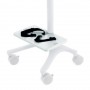 Ergotron ZESMCG/CG Zido Medium Equipment Shelf Cool Grey