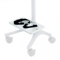 Ergotron ZESMCG/CG Zido Medium Equipment Shelf Cool Grey