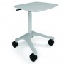 Ergotron ZAH25CG/CG4 Zido 25 Heavy Load Adjustable Height Cart Cool Grey