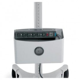 Ergotron ZCBCG Zido Base Storage Shelf Cool Grey
