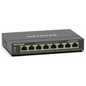 NETGEAR GS308EPP-100NAS 8 Port PoE Gigabit Ethernet Plus Switch