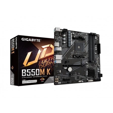 GIGABYTE B550M K AMD B550 AM4 Micro-ATX Motherboard
