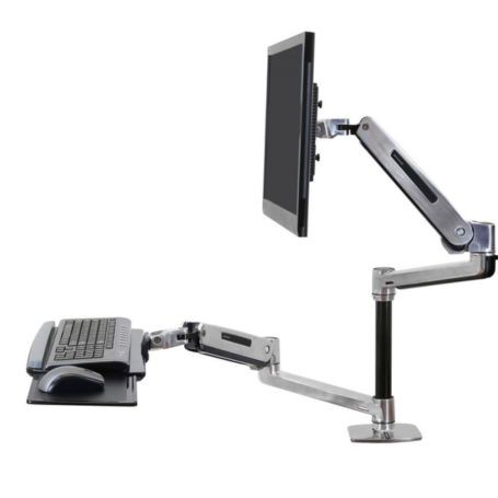 Ergotron 45-405-026 WorkFit-LX Sit-Stand Desk Mount System