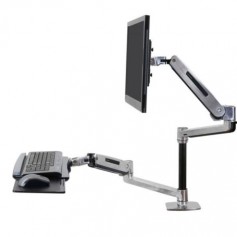 Ergotron 45-405-026 WorkFit-LX Sit-Stand Desk Mount System