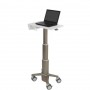 Ergotron C50-1100-0 CareFit Slim Laptop Cart White Warm Grey