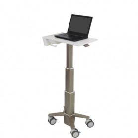 Ergotron C50-1100-0 CareFit Slim Laptop Cart White Warm Grey