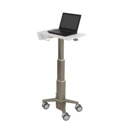 Ergotron C50-1100-0 CareFit Slim Laptop Cart White Warm Grey