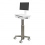 Ergotron C50-3520-0 CareFit Slim 2.0 LCD Cart with Drawer and Fixed Monitor Post