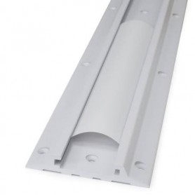 Ergotron 31-016-216 10-Inch Wall Track with Cable Management White
