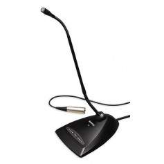 Shure MX418D/C Microflex 18-Inch Cardioid Gooseneck Microphone with Desktop Base