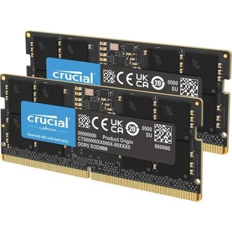 Crucial CT2K64G56C46S5 128GB DDR5-5600 SO-DIMM Memory Kit
