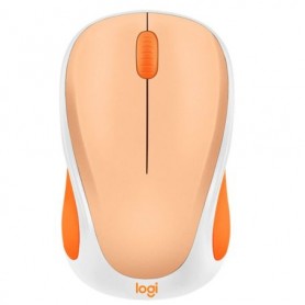 Logitech 910-007794 Mouse Wireless Design Collection Limited Edition Light Orange