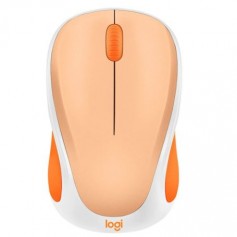 Logitech 910-007794 Mouse Wireless Design Collection Limited Edition Light Orange