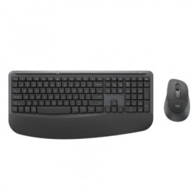 Logitech 920-013968 Wireless Keyboard Mouse Combo MK880 Signature Comfort Plus Black