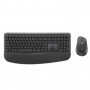 Logitech 920-013968 Wireless Keyboard Mouse Combo MK880 Signature Comfort Plus Black