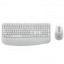 Logitech 920-013970 Keyboard Mouse Combo Wireless Signature Comfort Plus MK880 Off White