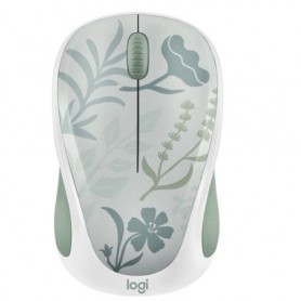 Logitech 910-007793 Wireless Mouse Design Collection Limited Edition Misty Garden