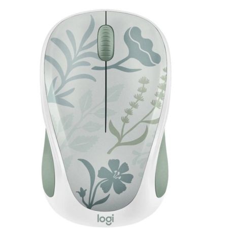 Logitech 910-007793 Wireless Mouse Design Collection Limited Edition Misty Garden