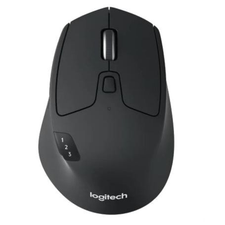 Logitech 910-004790 Wireless Mouse M720 Triathlon Multi-Device Black