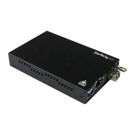 StarTech ET91000SM20 Singlemode (SM) LC Fiber Media Converter for 1Gbe Network