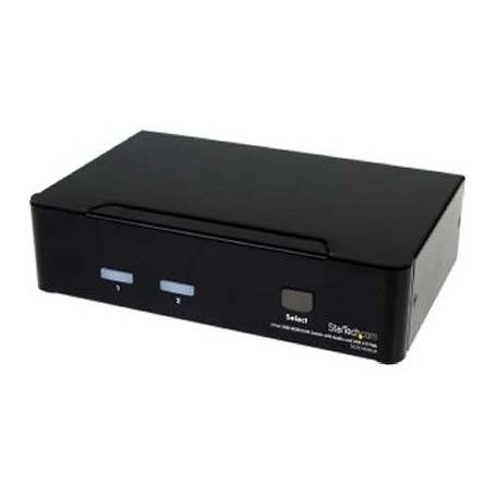 StarTech SV231HDMIUA 2 Port USB HDMI KVM Switch with Audio and USB 2.0 Hub