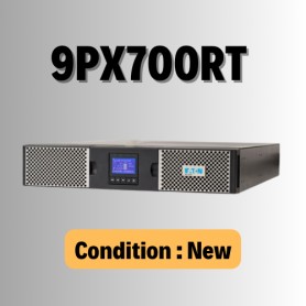 Eaton 9PX700RT 9PX Online UPS 700VA 630W 120V 2U Rack/Tower Network Card Optional