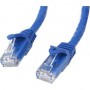 StarTech.com N6PATCH25BL CAT6 Ethernet Cable 25' Blue 650MHz CAT 6 Snagless Patch Cord