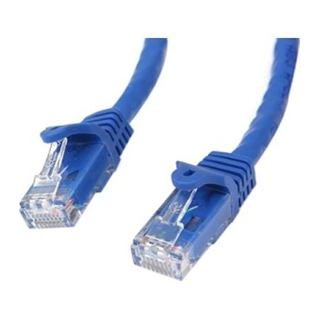 StarTech N6PATCH25BL CAT6 Ethernet Cable 25' Blue 650MHz CAT 6 Snagless Patch Cord