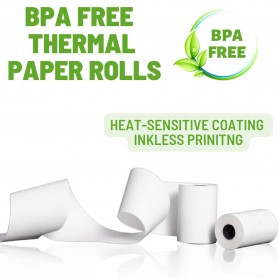 Thermal paper roll 3 1/8 100% inkless Paper