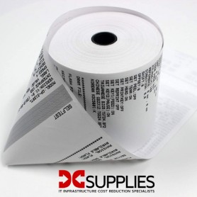 3 1/8 x 230 Thermal paper roll 100% inkless Paper, Use as Cash Register rolling Paper Indicator Stripe Each printer paper