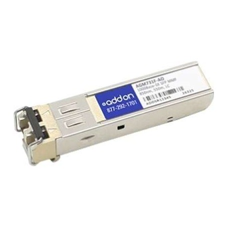 Netgear AGM731F-AO Compatible TAA 1000Base-SX SFP Transceiver (MMF, 850nm, 550m, LC, DOM)